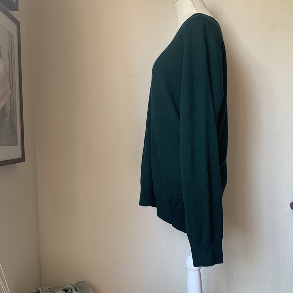 NWT G.H. BASS & CO. Mens Pine Grove 100% Wool Sweater - Picture 2 of 16